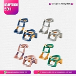 ADAPTADOR DE BAÑO 2 EN 1 CON ASIENTO ACOLCHADO