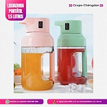 BOTELLA LICUADORA DE 1.5 LITROS PORTATIL RECARGABLE