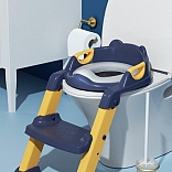 ADAPTADOR DE BAÑO PARA NIÑOS CON ESCALERA PLEGABLE
