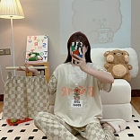 PIJAMA 3 PIEZAS (PANTALÓN+SHORT+POLO)