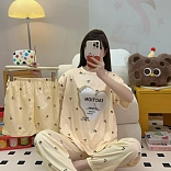 PIJAMA 3 PIEZAS (PANTALÓN+SHORT+POLO)