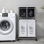 ORGANIZADOR DE LAVANDERIA CON RUEDAS