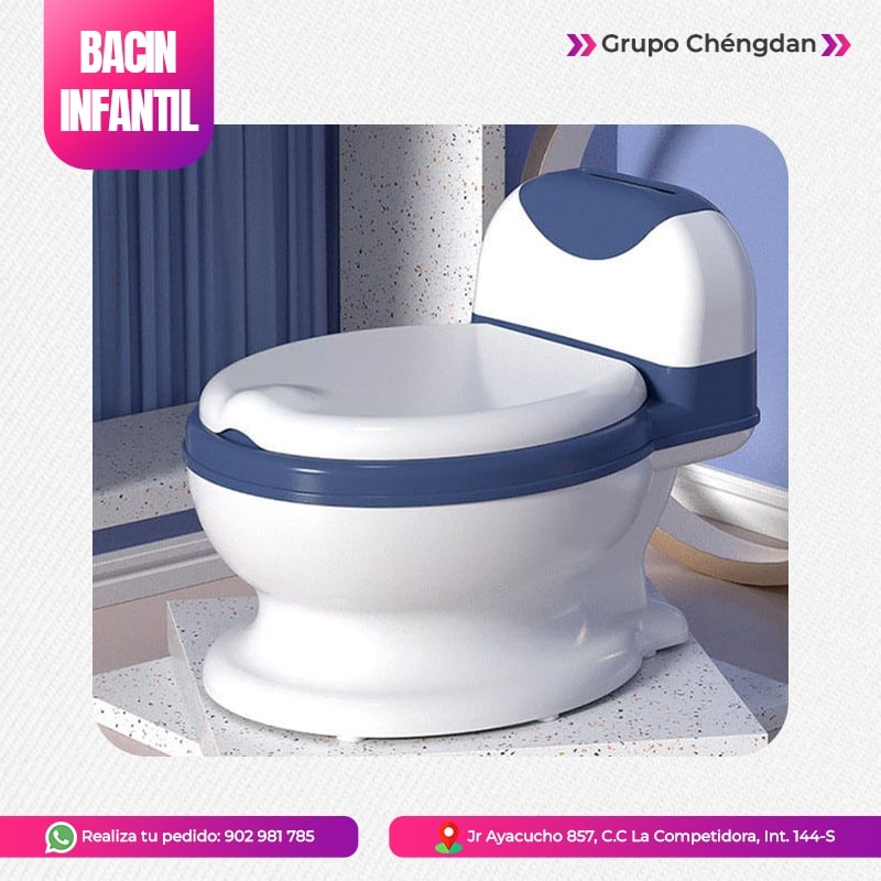 IMPORT JLM S.A.C. - BACÍN PARA BEBÉ CON CEPILLO DE LIMPIEZA