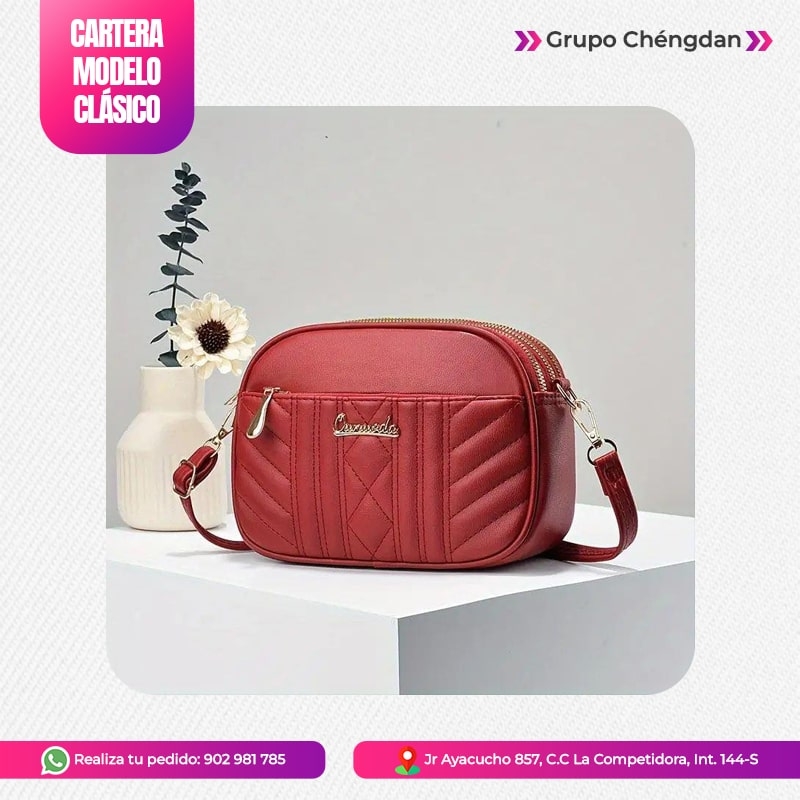 CARTERA  MODELO »COLOR ENTERO«