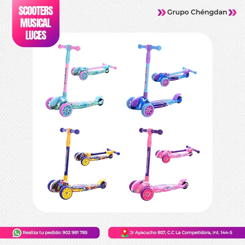 IMPORT JLM S.A.C. - SCOOTERS »MUSICAL Y LUCES«