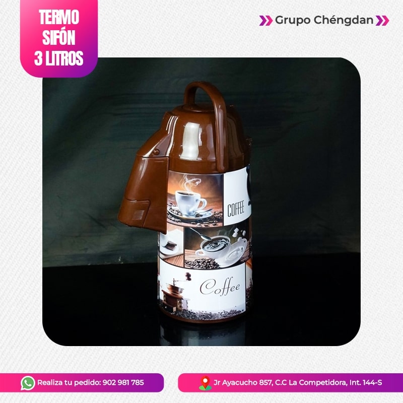 IMPORT JLM S.A.C. - TERMO SIFON DE 3 LITROS