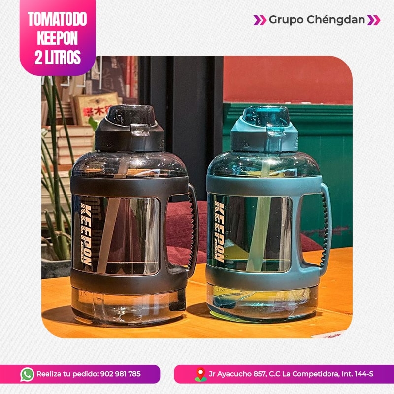 IMPORT JLM S.A.C. - BOTELLA SPORT KEEPON 2 LITROS