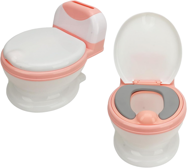 BACÍN PARA BEBÉ CON CEPILLO DE LIMPIEZA