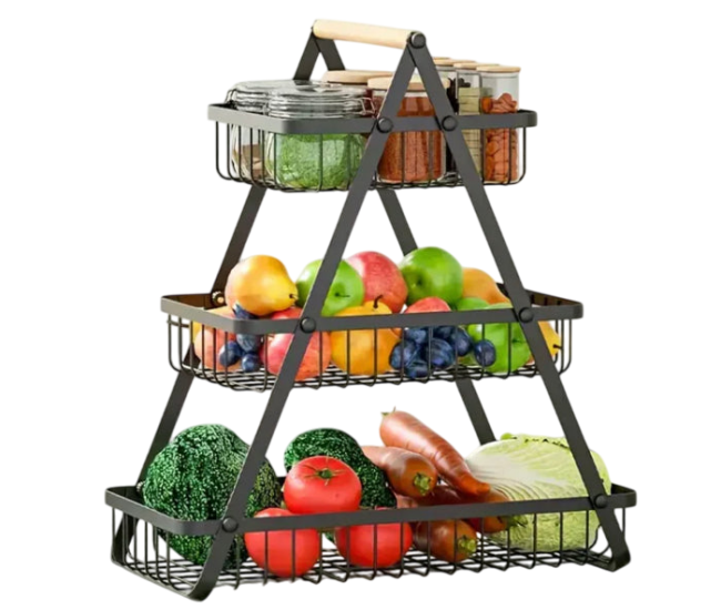 VERDULERO DE 3 NIVELES