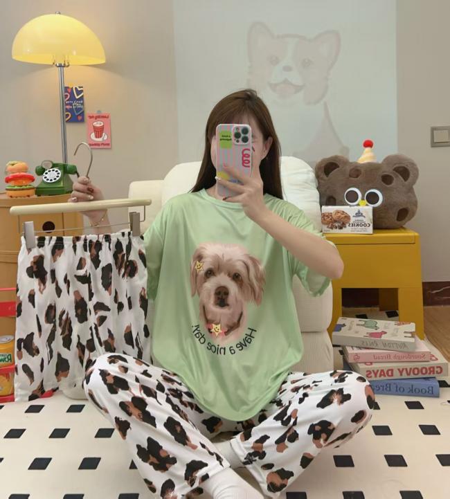 PIJAMA 3 PIEZAS (PANTALÓN+SHORT+POLO)