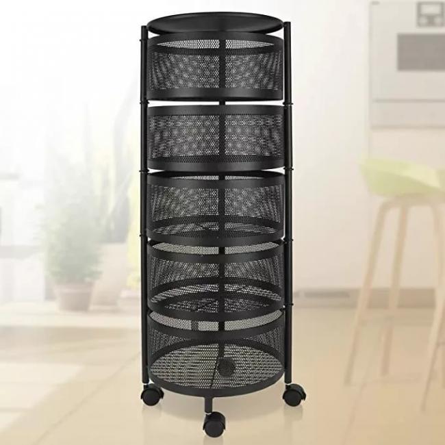 ESTANTE ORGANIZADOR MULTIFUNCIONAL GIRATORIO MODELO CIRCULAR