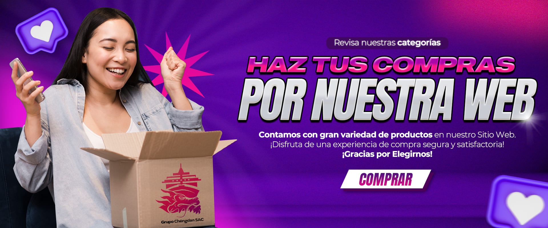 Grupo Chengdan - COMPRAS WEB